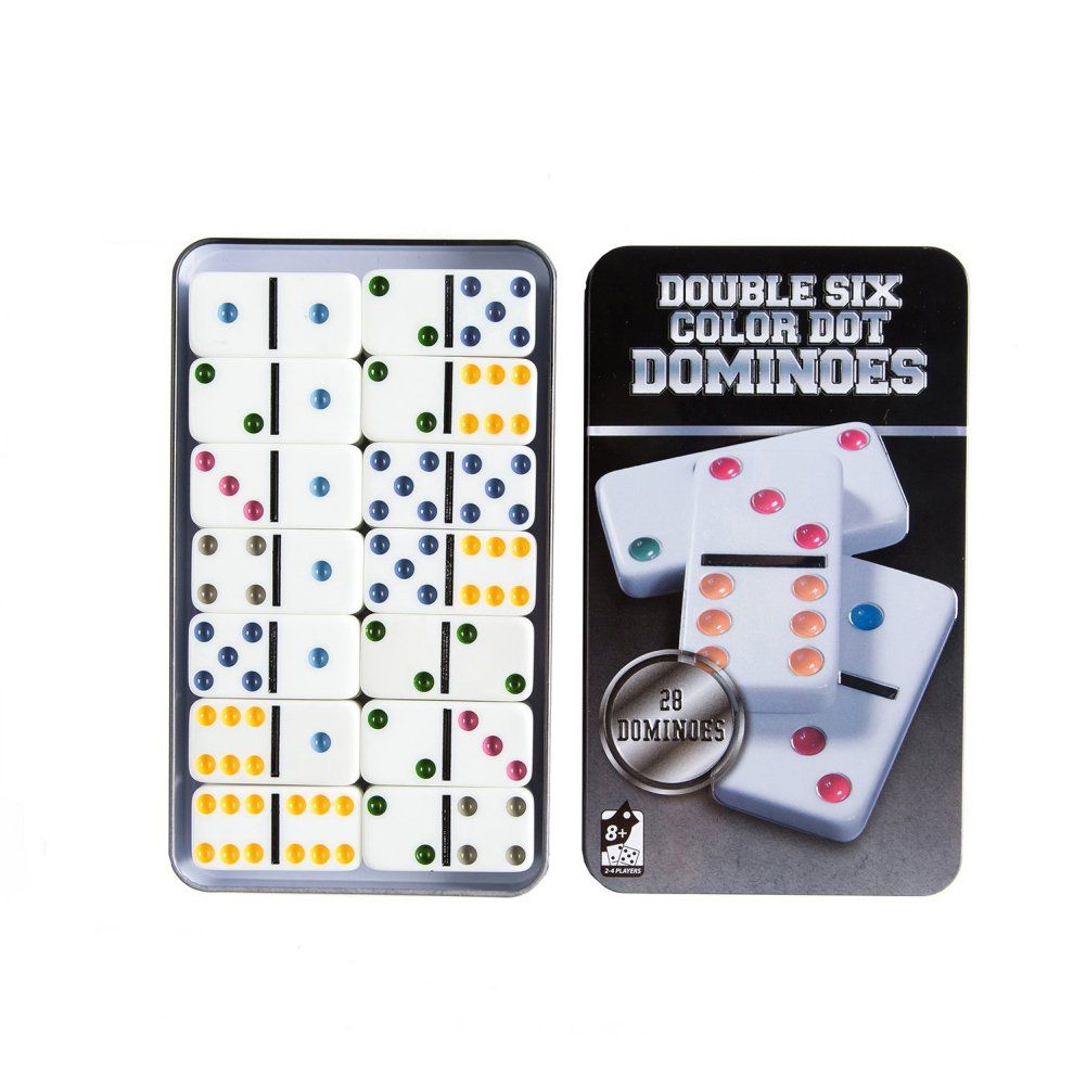 Dominoes (Double Six, Colour Dot) - Image 2